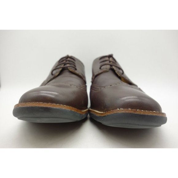 Cole Haan Grand OS Brown Leather Wingtip Lace Up Oxfords Shoes Men\'s 12 M main image 8